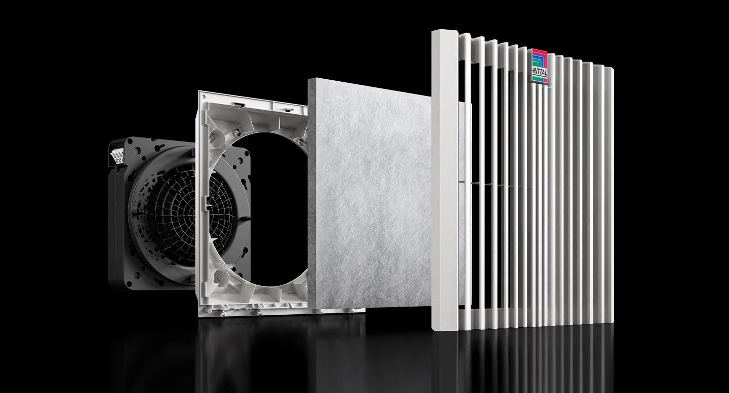 Rittal TopTherm Filter Fan Units with EC technology